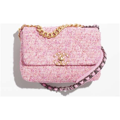 chanel 19 pink bag|Chanel 19 handbag price.